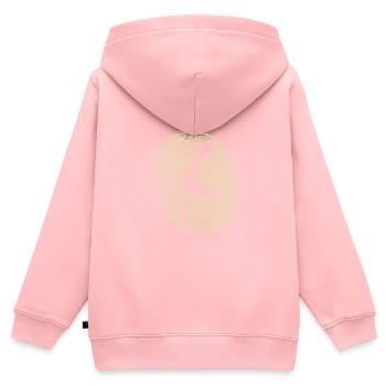 Sylt - Kids Premium Organic Zip-up Hoodie - rose - Back - AI Model Kid Female (0cm)