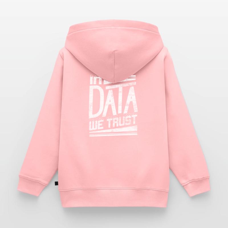 Computer Science Nerd Coding Kids Premium Organic Zip-up Hoodie