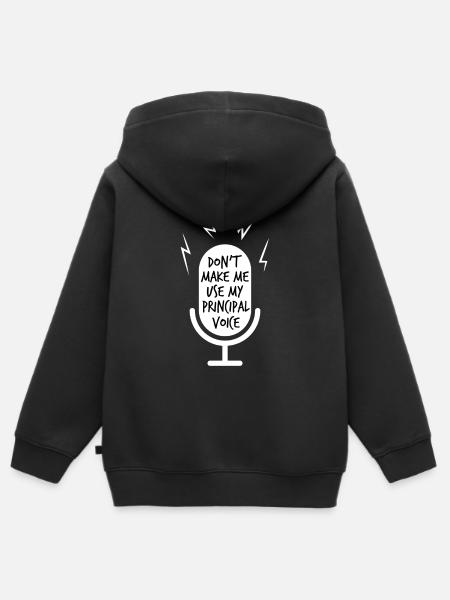 Schulleiter Geschenk - Kinder Premium Organic Zip Hoodie - Schwarz