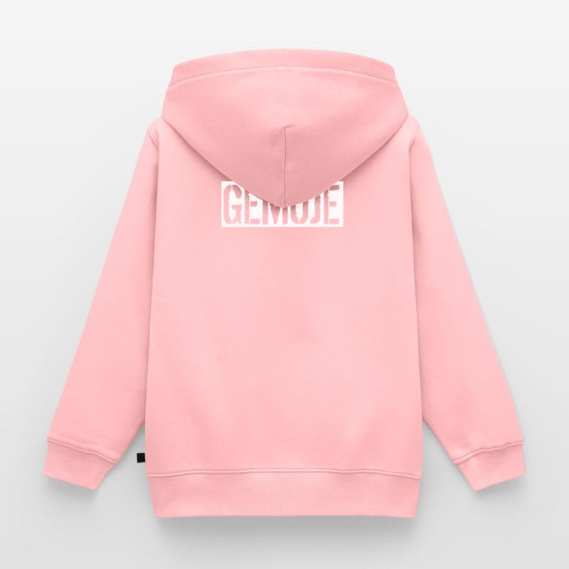 Gemoje Hessisch dialect Saarland dialect gift Kids Premium Organic Zip-up Hoodie