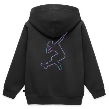 Streetdance Hip Hop Tanz Breakdance Geschenk - Kinder Premium Organic Zip Hoodie - Schwarz - Hinten - AI Model Kid Male (0cm)