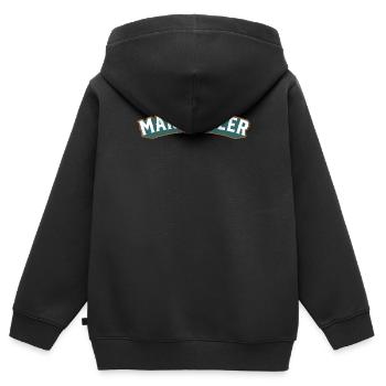 Mantrailing Hund Mantrailer Rettungshund - Kinder Premium Organic Zip Hoodie - Schwarz - Hinten - AI Model Kid Male (0cm)