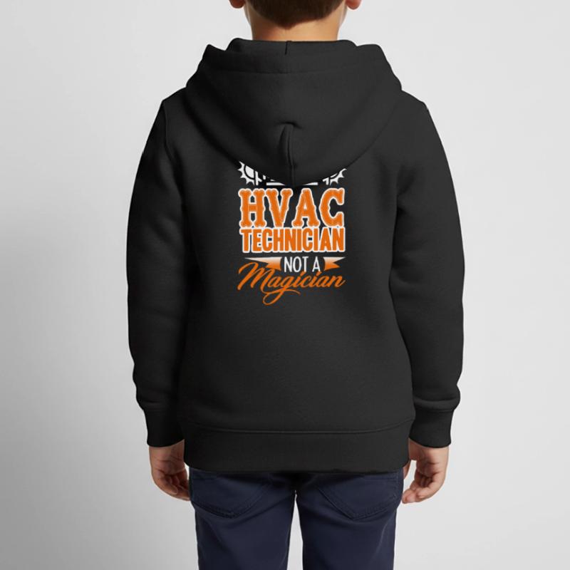 HLK-Techniker Ich bin ein HLK-Techniker Kinder Premium Organic Zip Hoodie
