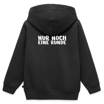 Brawlen Gaming Zocken Gamer Geschenk - Kinder Premium Organic Zip Hoodie - Schwarz - Hinten - AI Model Kid Male (0cm)