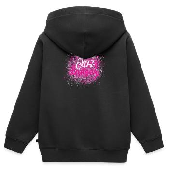 Jazz Dance - Kinder Premium Organic Zip Hoodie - Schwarz - Hinten - AI Model Kid Male (0cm)