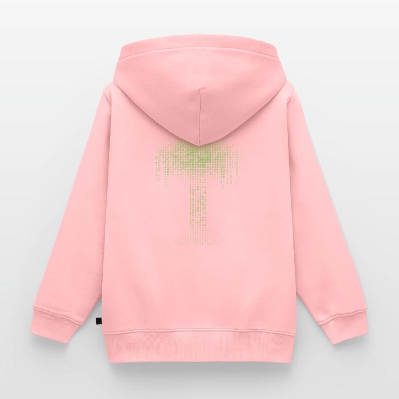 Binärer Baum Codierung Computer Programmierer Kinder Premium Organic Zip Hoodie