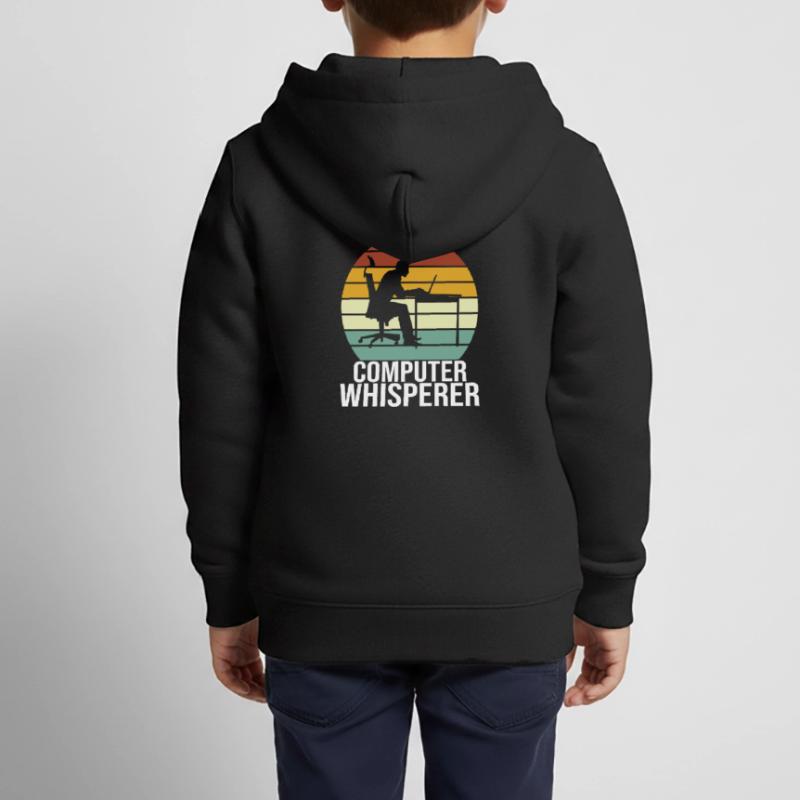 Programmierer Informatiker Informatik Kinder Premium Organic Zip Hoodie