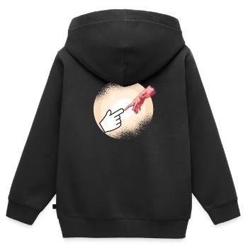 Programmer Computer Scientist Computer Science - Kids Premium Organic Zip-up Hoodie - black - Back - AI Model Kid Male (0cm)
