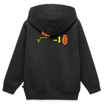 It's Complex Numbers Math Jokes Humor - Kids Premium Organic Zip-up Hoodie - black - Back - AI Model Kid Male (0cm)