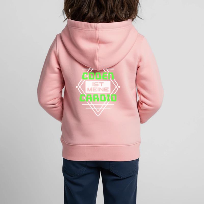Coden Statement Developer Computerfreak Scripting Kids Premium Organic Zip-up Hoodie
