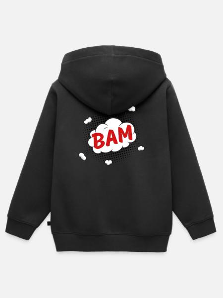 Bam - Kinder Premium Organic Zip Hoodie - 