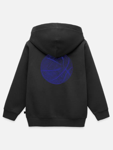 BB Kulli - Kinder Premium Organic Zip Hoodie - 