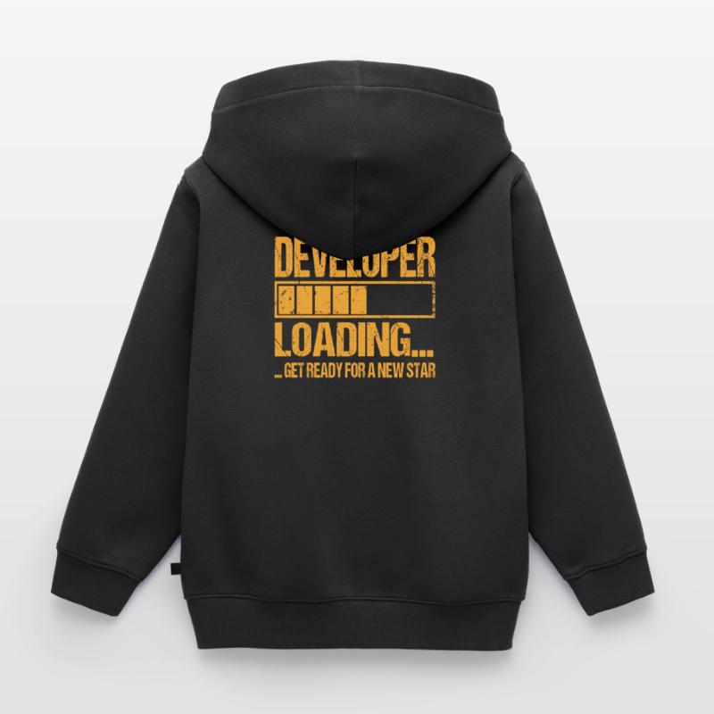 Developer loading Developer Training Kids Premium Organic Zip-up Hoodie