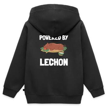 Latino Cuban Cuba Baseball - Kinder Premium Organic Zip Hoodie - Schwarz - Hinten - AI Model Kid Male (0cm)