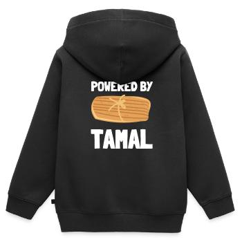 Latino Cuban Cuba Baseball - Kinder Premium Organic Zip Hoodie - Schwarz - Hinten - AI Model Kid Male (0cm)