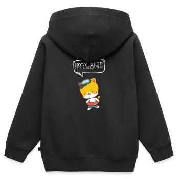 Cruise Vacation Family Trip - Holy Ship Girls Trip - Kids Premium Organic Zip-up Hoodie - black - Back - AI Model Kid Male (0cm)