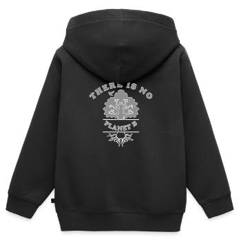 Sustainability - Kids Premium Organic Zip-up Hoodie - black - Back - AI Model Kid Male (0cm)