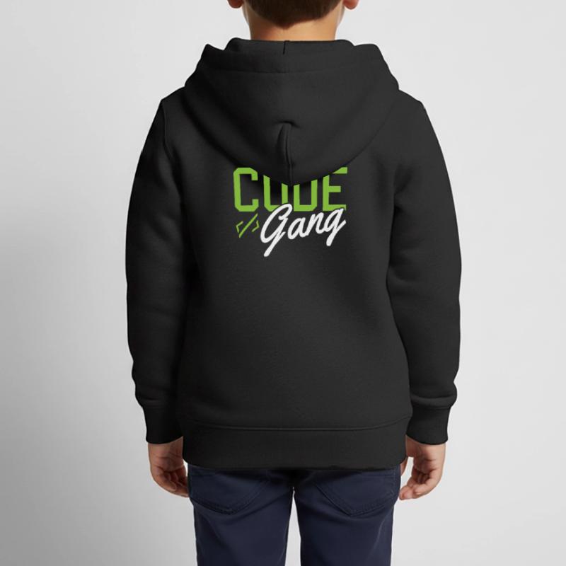 Hacking Programmer Hacker Code Coding Cadeau Sweat Premium à capuche zippé enfant bio