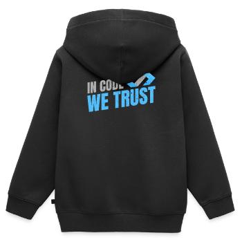 Programmierer Coder Software Entwickler - Kinder Premium Organic Zip Hoodie - Schwarz - Hinten - AI Model Kid Male (0cm)