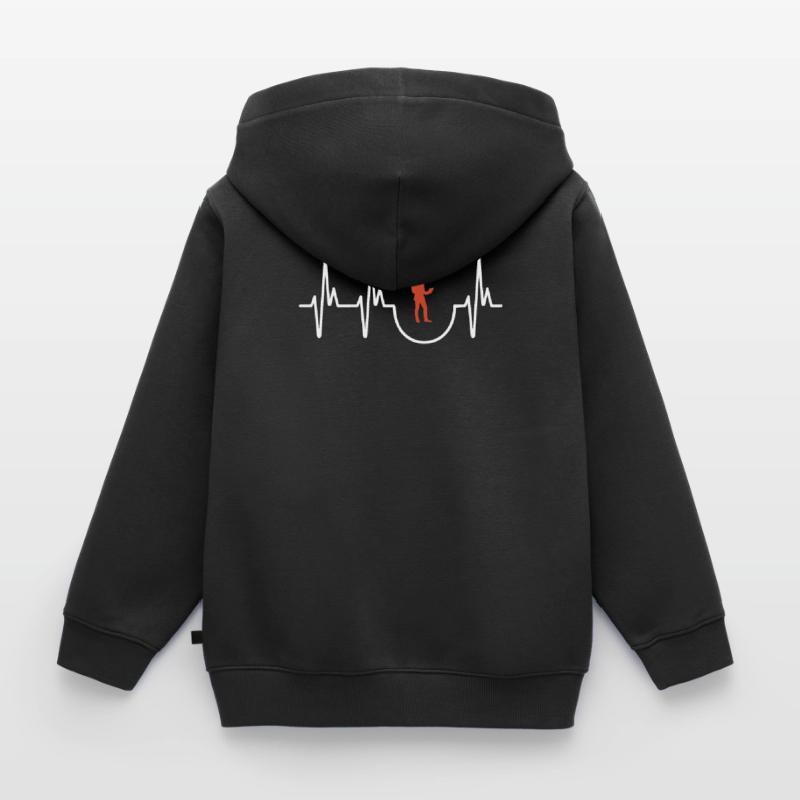 Programmation Sweat Premium à capuche zippé enfant bio