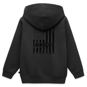 Data Scientist Geschenke Big Data Data Science - Kinder Premium Organic Zip Hoodie - Schwarz - Hinten - AI Model Kid Male (0cm)