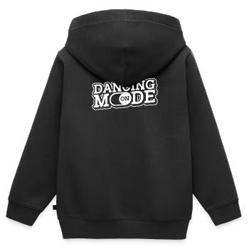 Dancing Dancer Dance - Kids Premium Organic Zip-up Hoodie - black - Back - AI Model Kid Male (0cm)