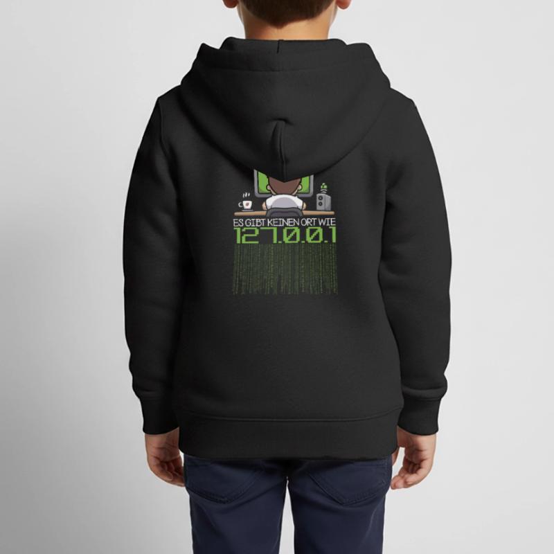 Programmer Coder Software Developer Kids Premium Organic Zip-up Hoodie