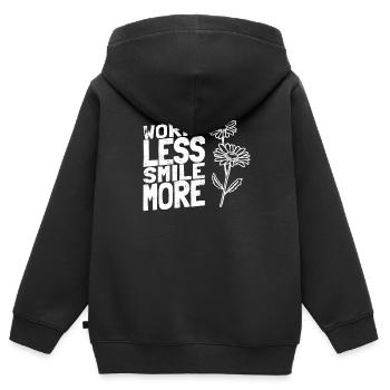 Hobby Gardener Gardener Goose Flower - Kids Premium Organic Zip-up Hoodie - black - Back - AI Model Kid Male (0cm)
