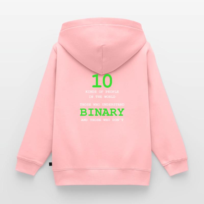 Programmierer Coder Software Entwickler Kinder Premium Organic Zip Hoodie