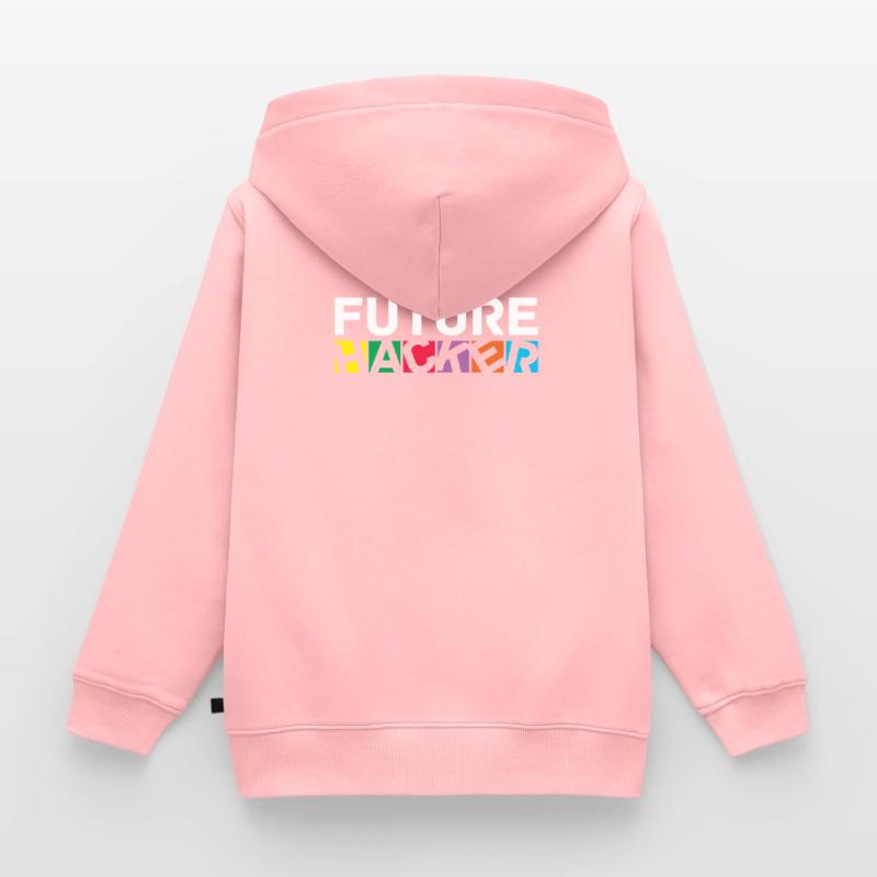 Programmer Coder Software Developer Kids Premium Organic Zip-up Hoodie