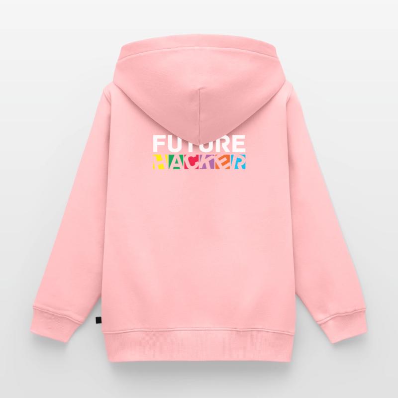 Programmer Coder Software Developer Kids Premium Organic Zip-up Hoodie