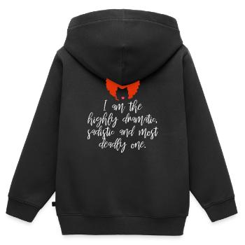 Halloween Witch Witchcraft Magic Magic Magic Magice Costume - Kids Premium Organic Zip-up Hoodie - black - Back - AI Model Kid Male (0cm)