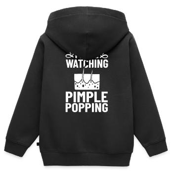 Dermatology Skin Care Skin Medicine Disease - Kids Premium Organic Zip-up Hoodie - black - Back - AI Model Kid Male (0cm)