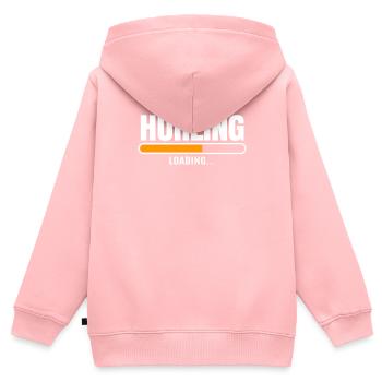 Schleudern Hurling - Kids Premium Organic Zip-up Hoodie - rose - Back - AI Model Kid Female (0cm)