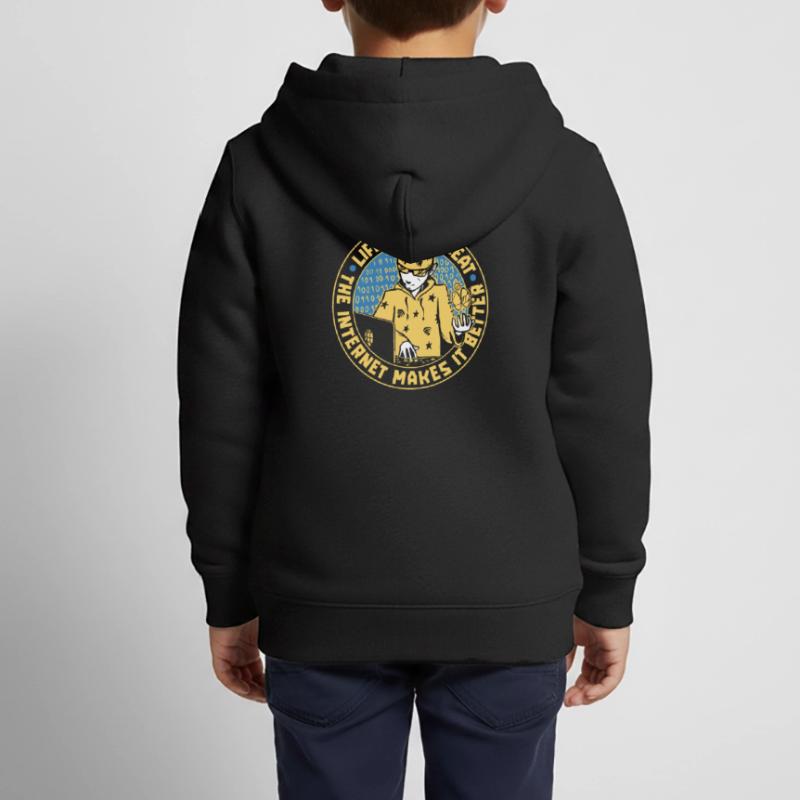 Web Developer Web Developer Web Developer Kids Premium Organic Zip-up Hoodie