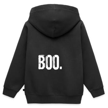 Ghosts Costume Ghost Halloween Spirit - Kids Premium Organic Zip-up Hoodie - black - Back - AI Model Kid Male (0cm)