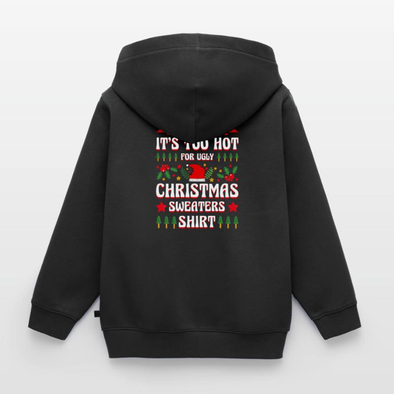 Tun Oder Nicht, Es Gibt Keinen Versuch Kinder Premium Organic Zip Hoodie