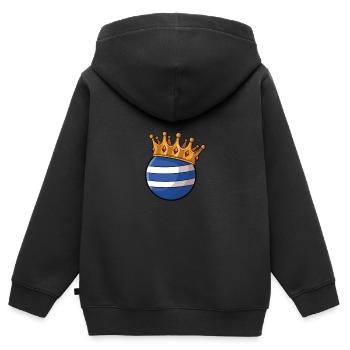 Croquet - Kids Premium Organic Zip-up Hoodie - black - Back - AI Model Kid Male (0cm)