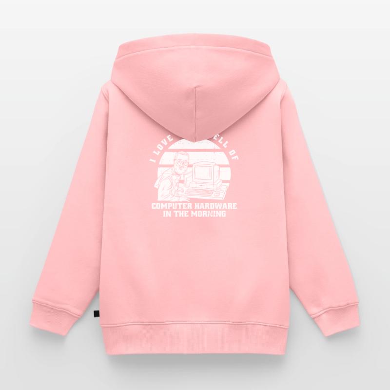 Entwickler Coder Programmierer Computer Kinder Premium Organic Zip Hoodie