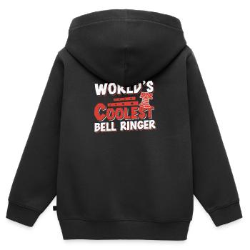 Awesome Bell Ringing Hobby For A Campanologist - Kids Premium Organic Zip-up Hoodie - black - Back - AI Model Kid Male (0cm)