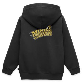 Engineer Mining Engineer - Kids Premium Organic Zip-up Hoodie - black - Back - AI Model Kid Male (0cm)