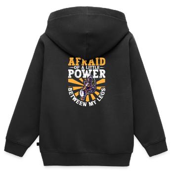 Dirt Bike Dirt Bike Riding Motocross Dirt Biking - Kinder Premium Organic Zip Hoodie - Schwarz - Hinten - AI Model Kid Male (0cm)