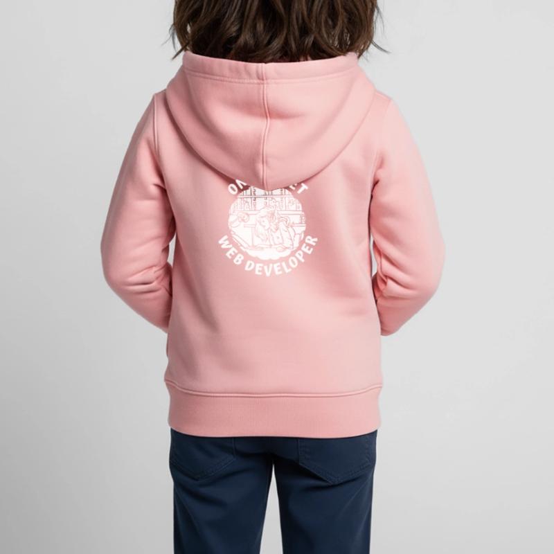 Web Developer Web Developer Kids Premium Organic Zip-up Hoodie