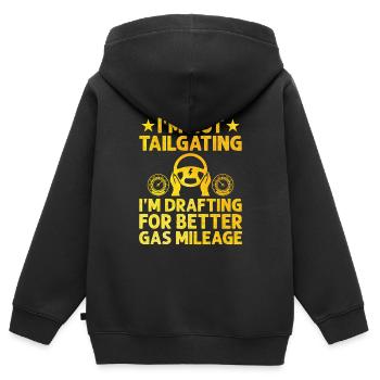 Driving License Passed New Driver Permit Driving S - Kids Premium Organic Zip-up Hoodie - black - Back - AI Model Kid Male (0cm)