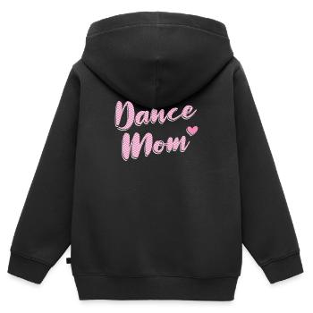 Mom Mutter Mutter - Kinder Premium Organic Zip Hoodie - Schwarz - Hinten - AI Model Kid Male (0cm)