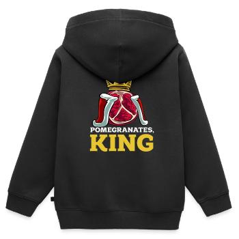 Grenade - Sweat Premium à capuche zippé enfant bio - noir - Dos - AI Model Kid Male (0cm)