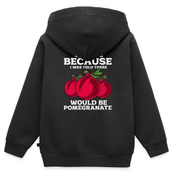 Grenade - Sweat Premium à capuche zippé enfant bio - noir - Dos - AI Model Kid Male (0cm)