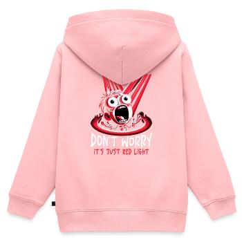 Red Light Therapy Low-level laser therapy for the - Kids Premium Organic Zip-up Hoodie - rose - Back - AI Model Kid Female (0cm)