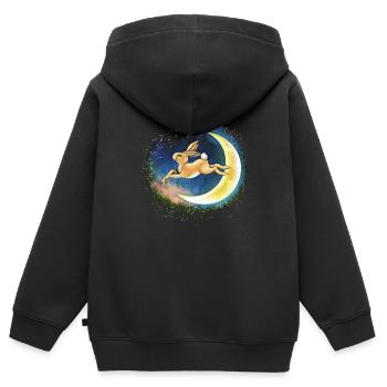 Ostara Eostre Equinox Witch Pagan Goddess Rituals - Kids Premium Organic Zip-up Hoodie - black - Back - AI Model Kid Male (0cm)