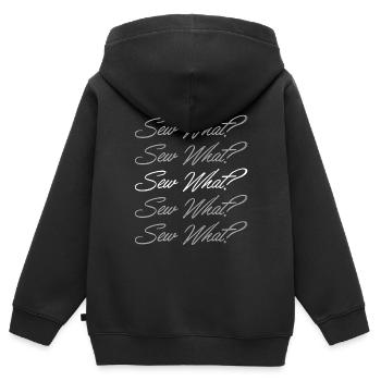 Machine à coudre Machine à coudre - Sweat Premium à capuche zippé enfant bio - noir - Dos - AI Model Kid Male (0cm)